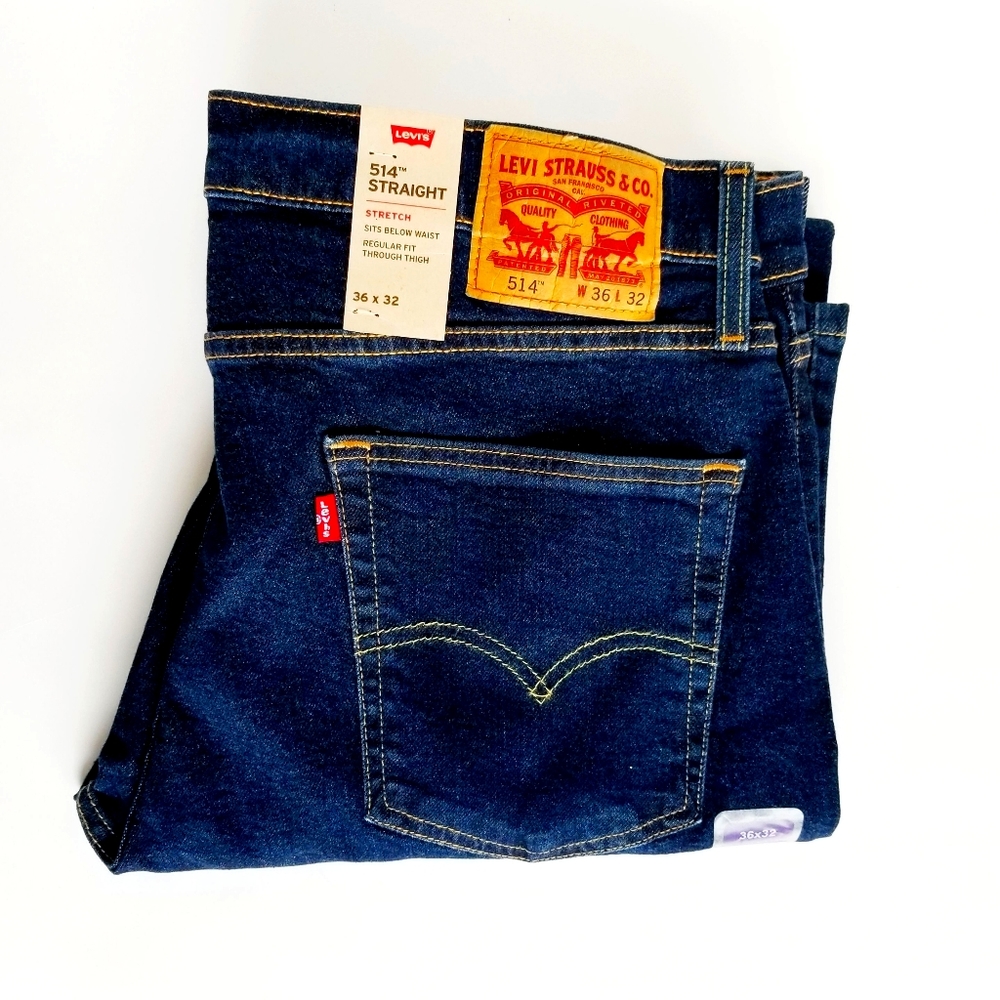 NWT Levi's 514 Jeans 36/32